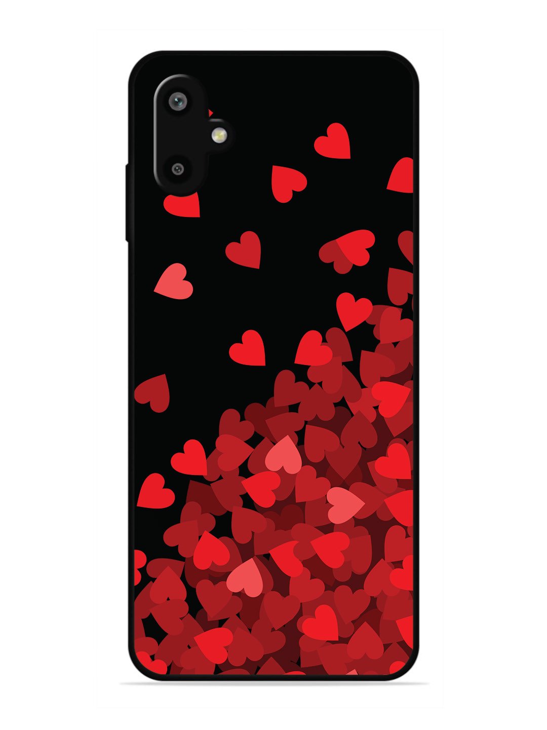 Samsung Galaxy F06 Red Hearts