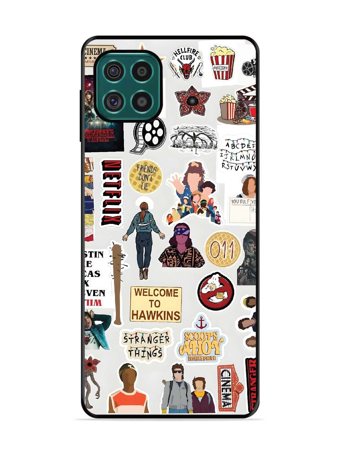 Samsung Galaxy F62 Stranger Things Sticker 2