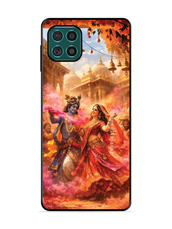 Samsung Galaxy F62 Radha Krishna Playing Holi