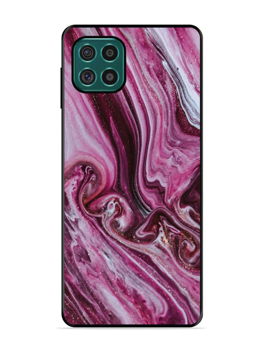 Samsung Galaxy F62 Pink Flood Marble