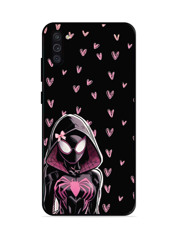 Samsung Galaxy M11 Spidergirl with hearts
