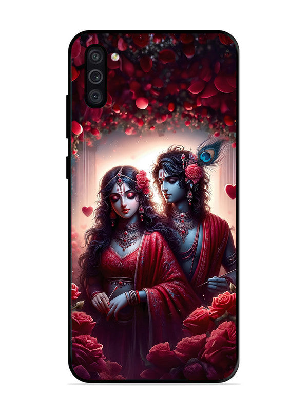 Samsung Galaxy M11 Couples in Red theme like Radha Krishna