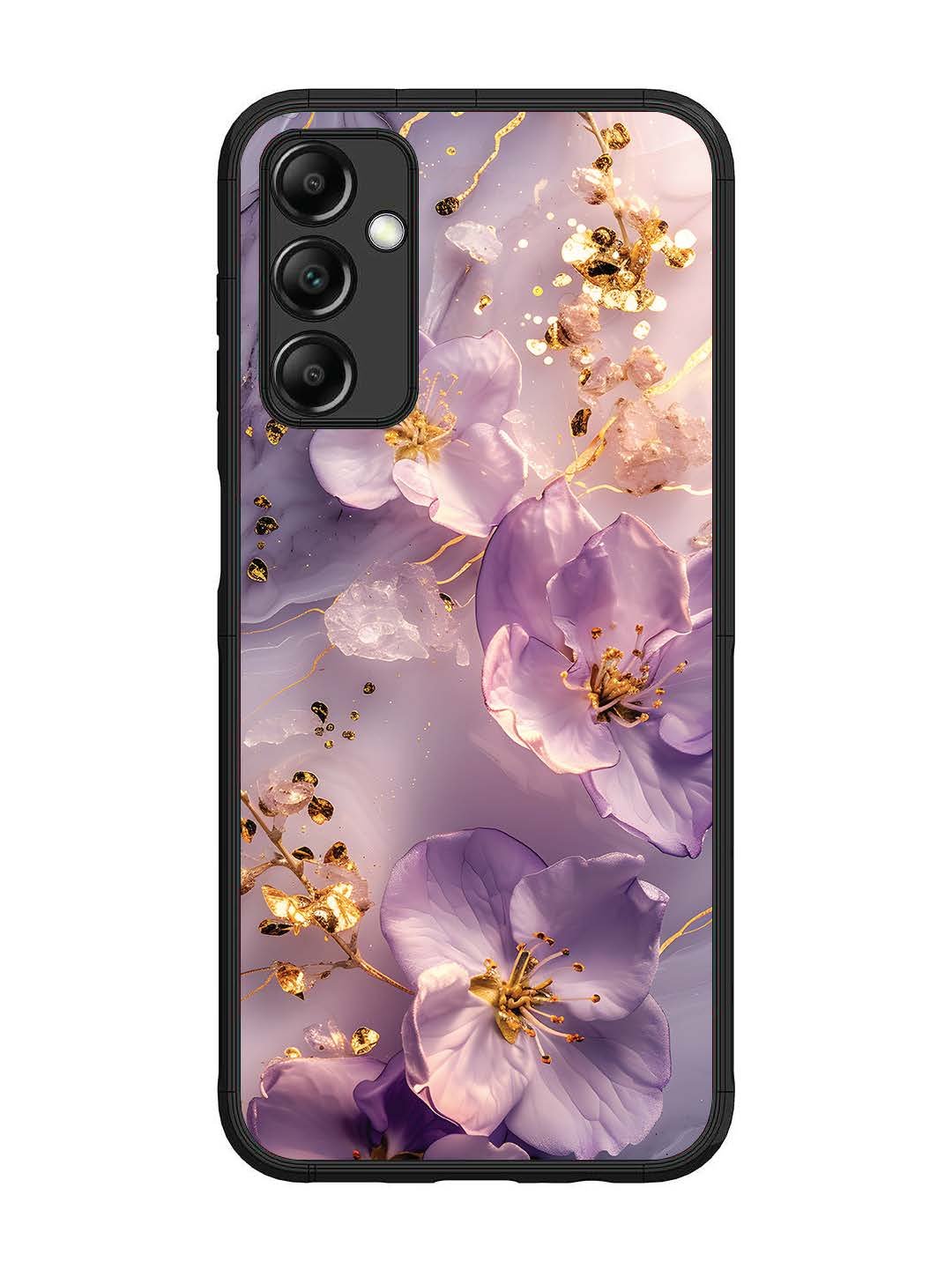 Samsung Galaxy M14 4G Orchid with Golden Safron