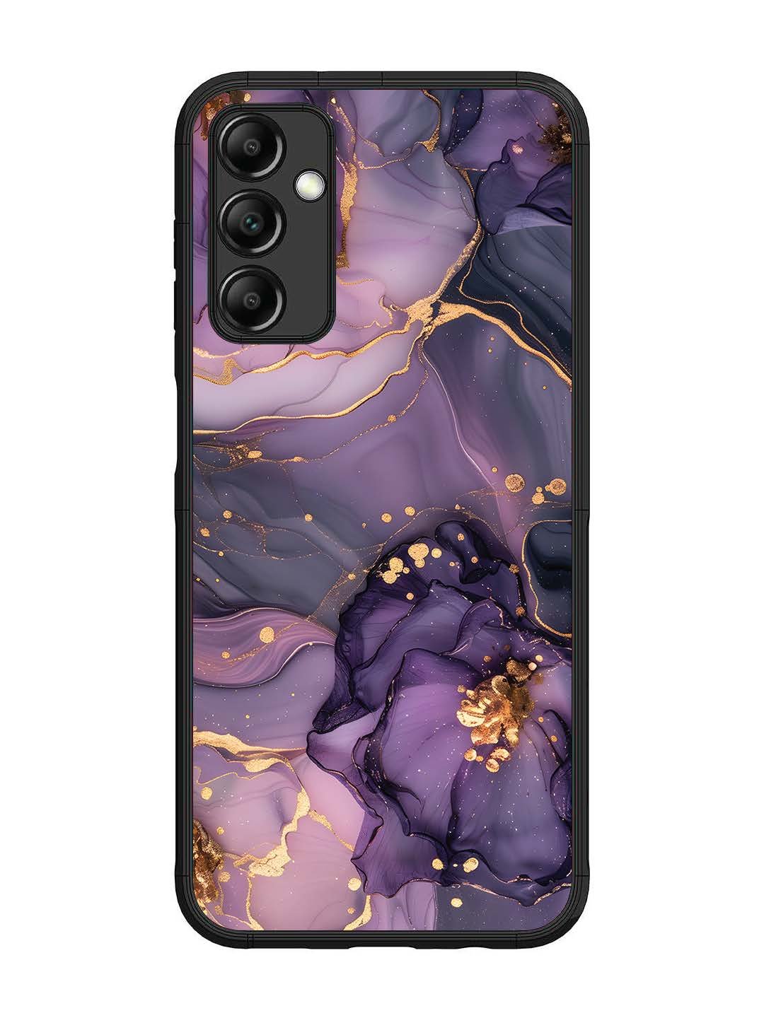 Samsung Galaxy M14 4G Royal Orchid Theme Marble
