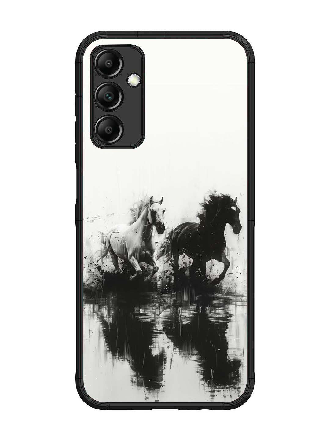 Samsung Galaxy M14 4G Black & White Horse