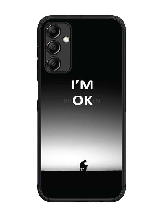 Samsung Galaxy M14 4G I'm Broken A man on Chair Alone