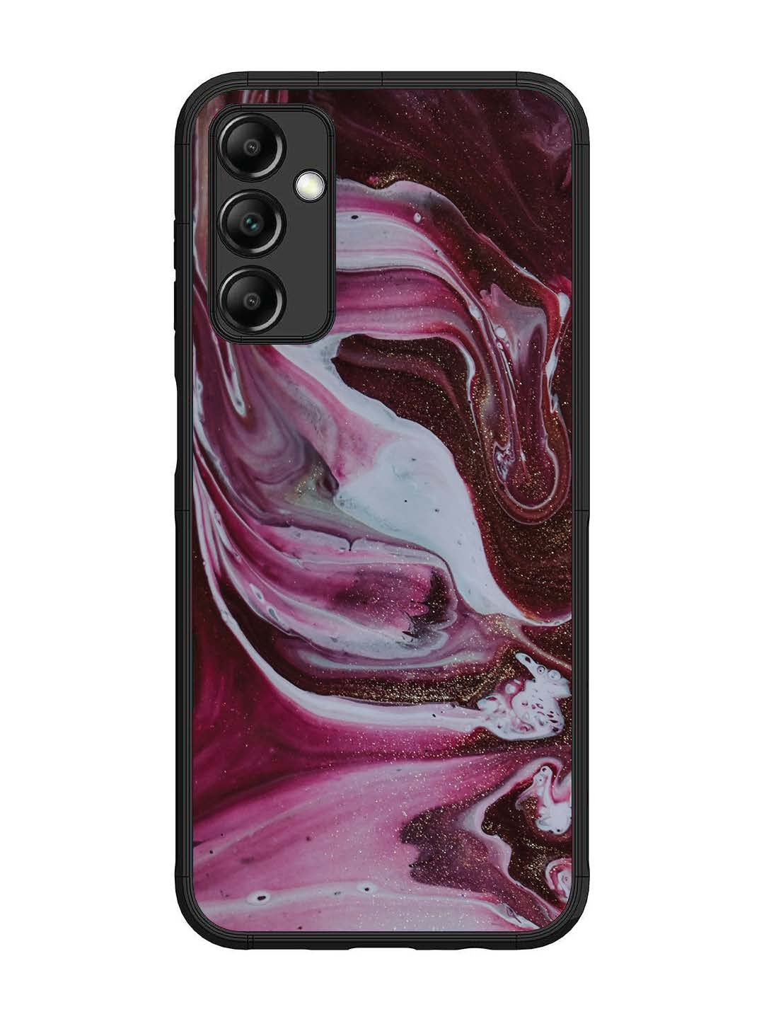Samsung Galaxy M14 4G Pink And Golden Marble