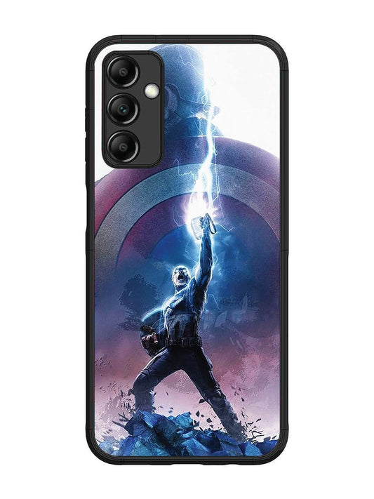 Samsung Galaxy M14 4G captain-america-thor-hammer-lightning