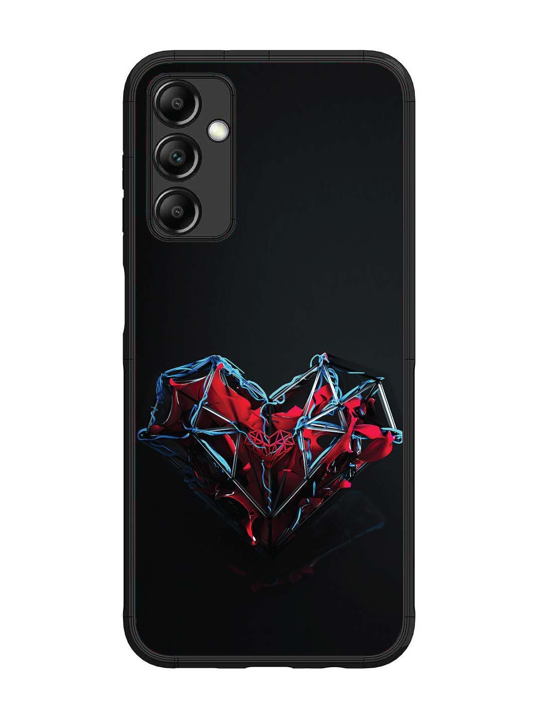 Samsung Galaxy M14 4G heart-abstract