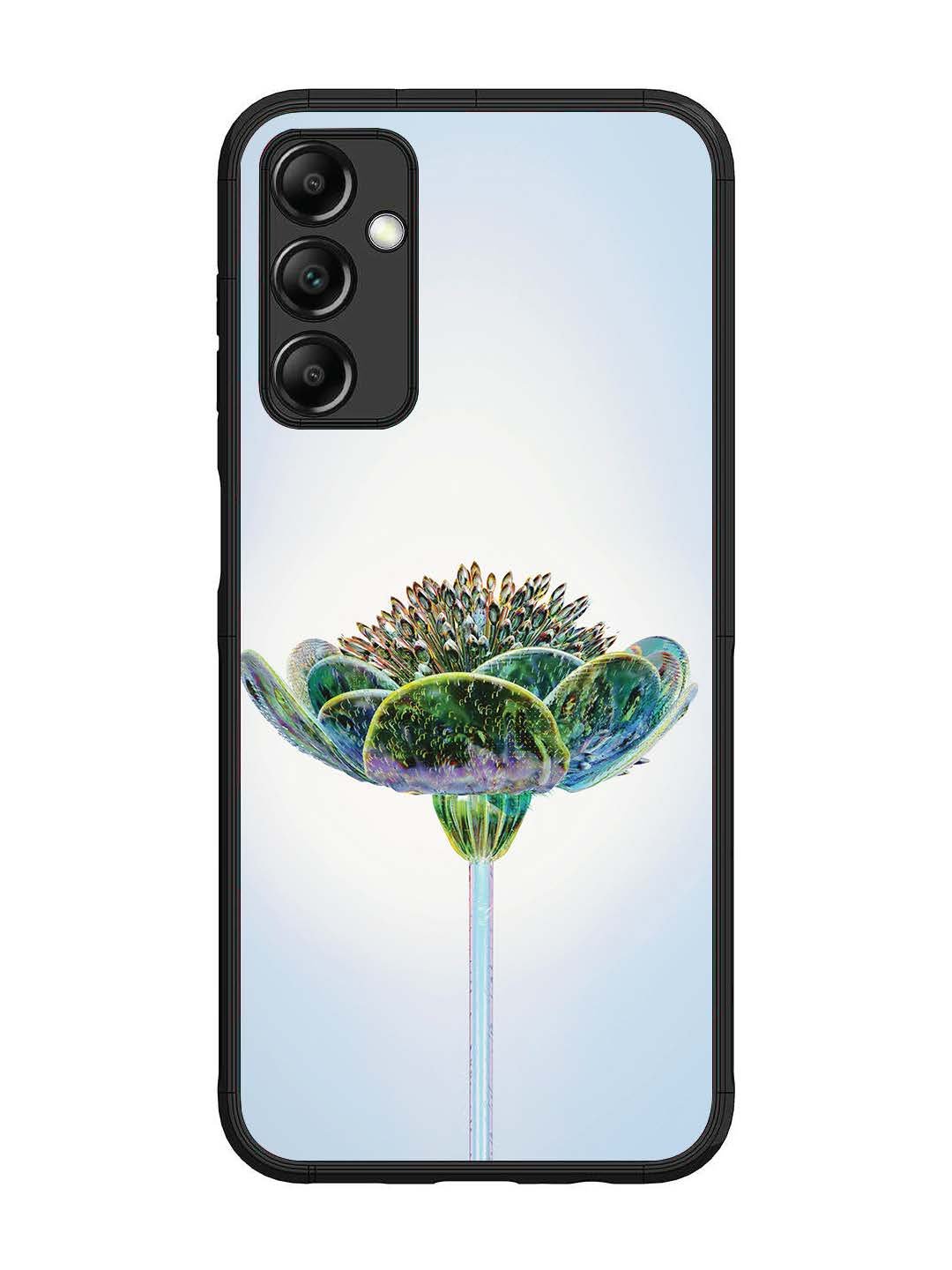 Samsung Galaxy M14 4G Liquid Glass Chromatic Flower