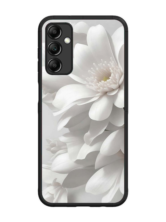 Samsung Galaxy M14 4G Soft Focus Purity white Flower