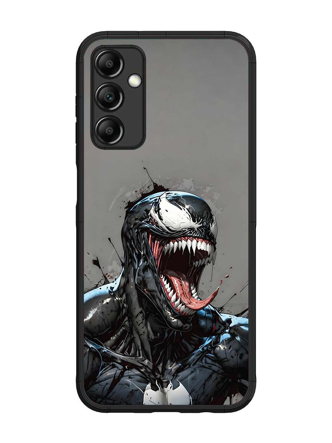 Samsung Galaxy M14 4G Venom Symbiote Grin Art