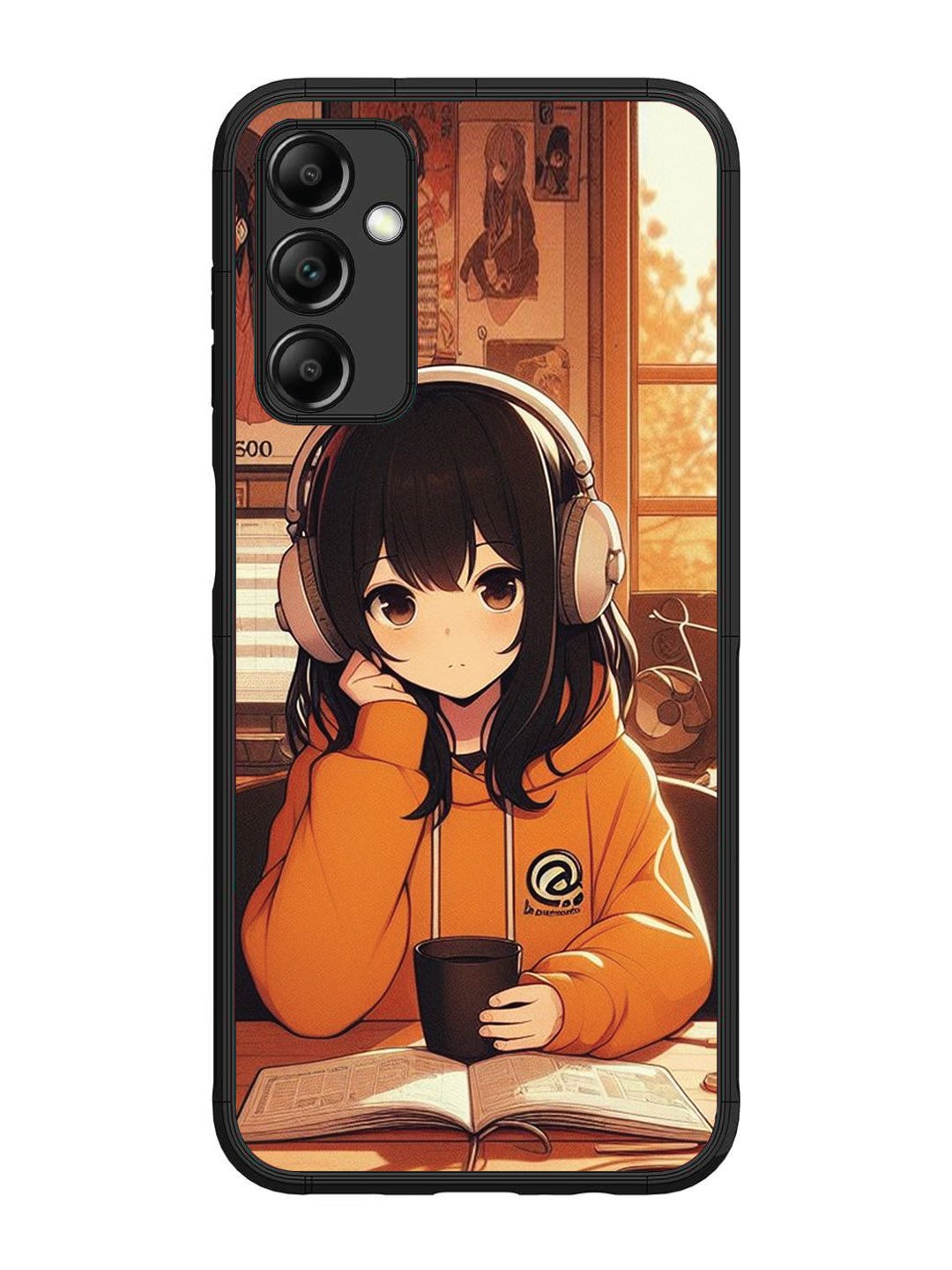 Samsung Galaxy M14 5G Cute Girl listening Music