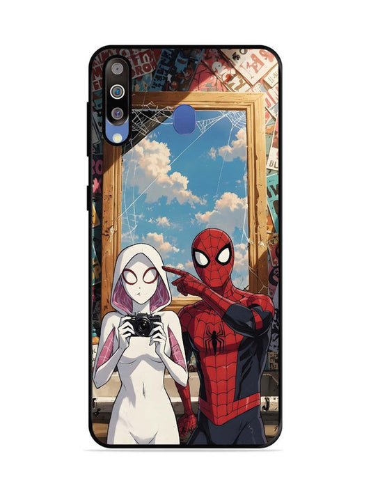 Samsung Galaxy M30 Spiderman and Spiderwoman