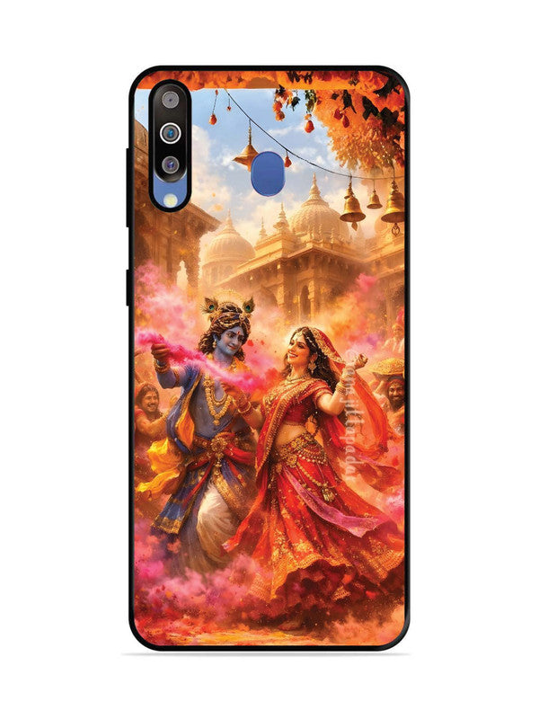Samsung Galaxy M30 Radha Krishna Playing Holi