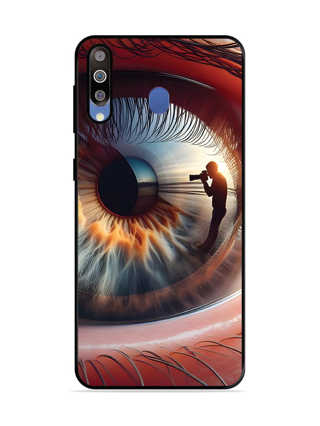 Samsung Galaxy M30 Eye Pupil