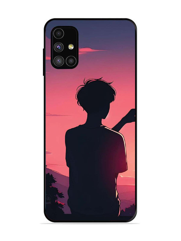 Samsung Galaxy M31s Love Heart with Hand Boy