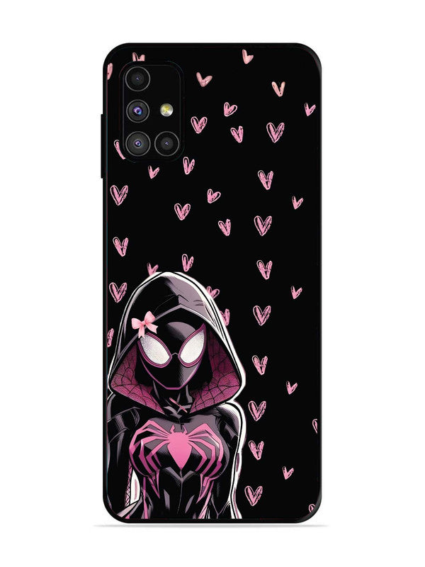 Samsung Galaxy M31s Spidergirl with hearts