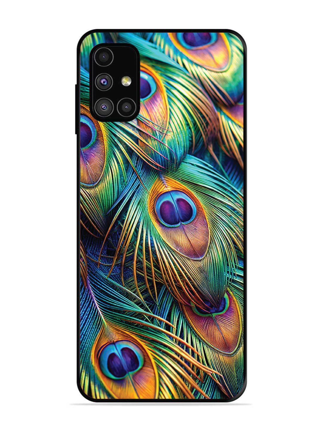 SAMSUNG GALAXY M31S peacock feather