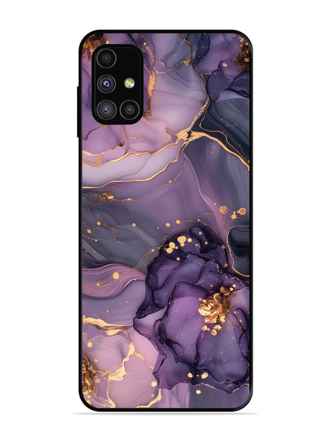 SAMSUNG GALAXY M31S Royal Orchid Theme Marble