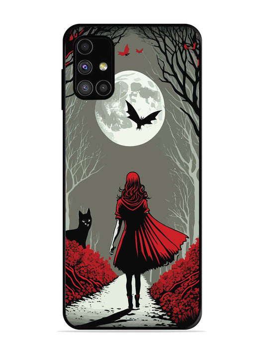 SAMSUNG GALAXY M31S Scarlet Girl in Red Forest