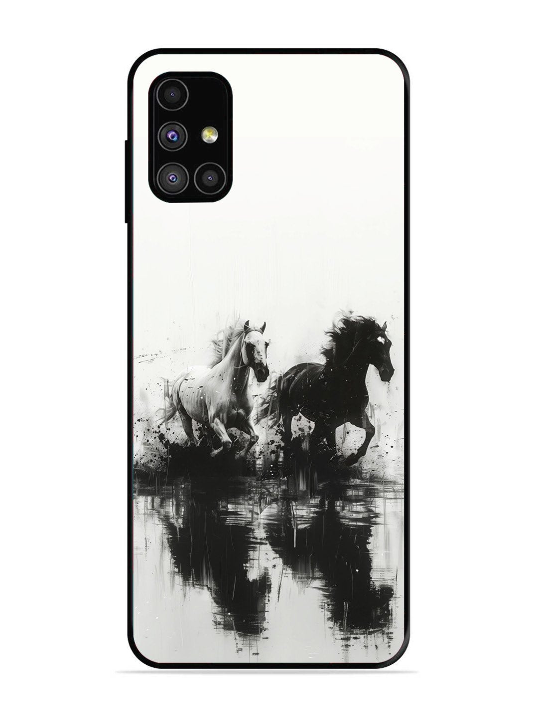 SAMSUNG GALAXY M31S Black & White Horse