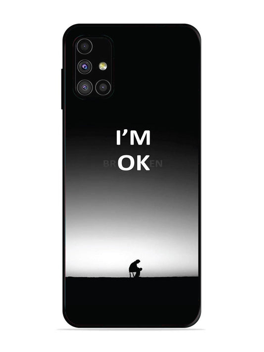 SAMSUNG GALAXY M31S I'm Broken A man on Chair Alone