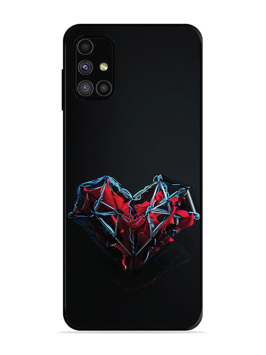 SAMSUNG GALAXY M31S heart-abstract