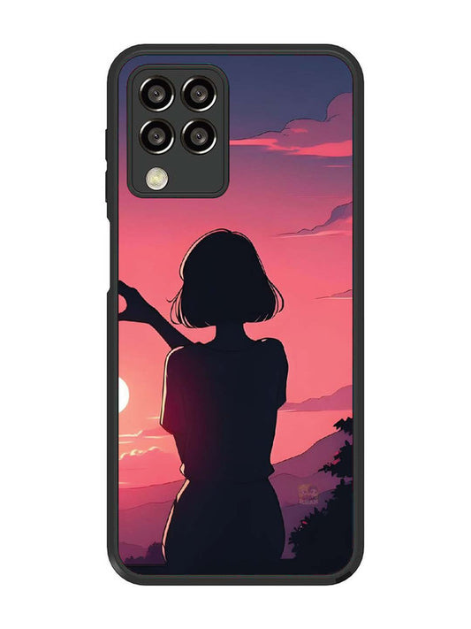 Samsung Galaxy M33 5G Love Heart with Hand Girl
