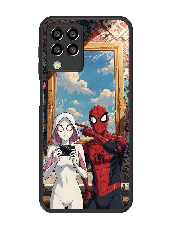 Samsung Galaxy M33 5G Spiderman and Spiderwoman