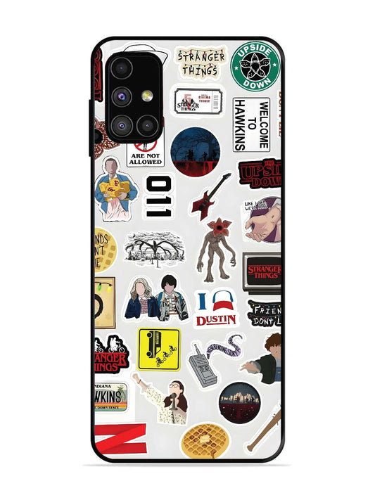 Samsung Galaxy M51 Stranger Things Sticker 4