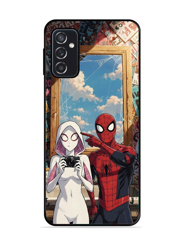 Samsung Galaxy M52 5G Spiderman and Spiderwoman