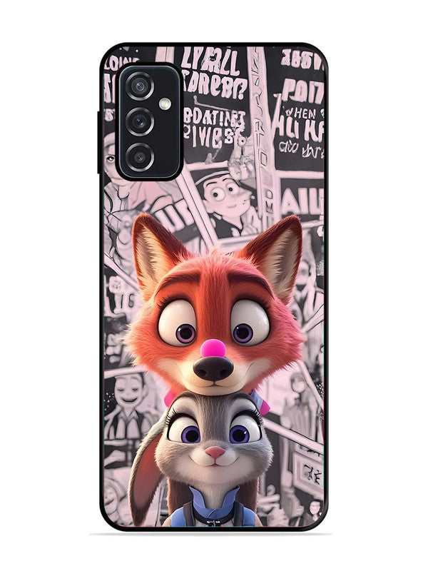 Samsung Galaxy M52 5G Cute Nick wilde and judy hopps 2