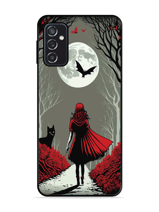 SAMSUNG GALAXY M52 5G Scarlet Girl in Red Forest