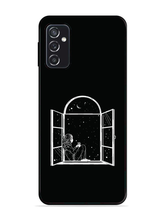 SAMSUNG GALAXY M52 5G Little Girl on Window