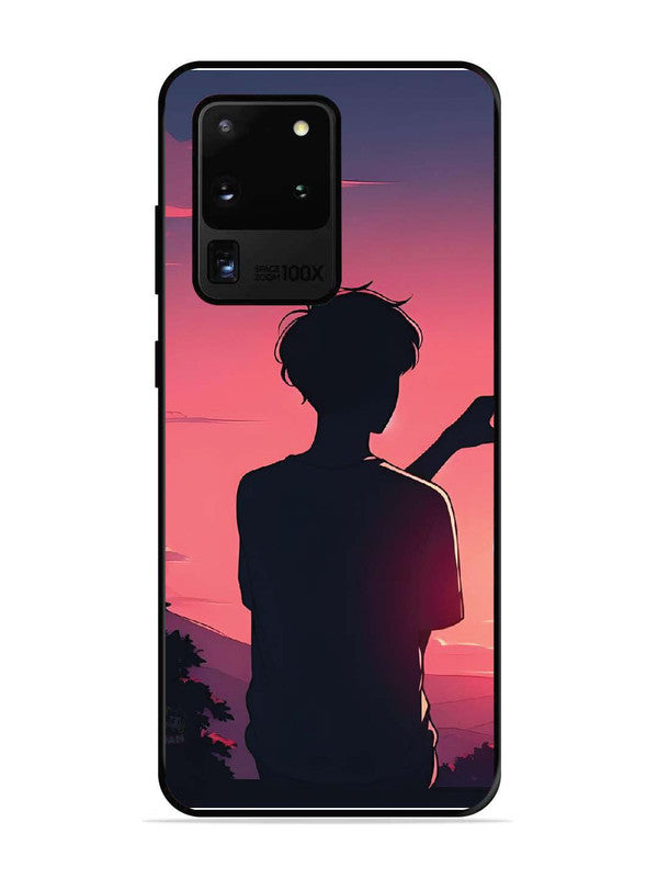 Samsung Galaxy S20 Ultra Love Heart with Hand Boy