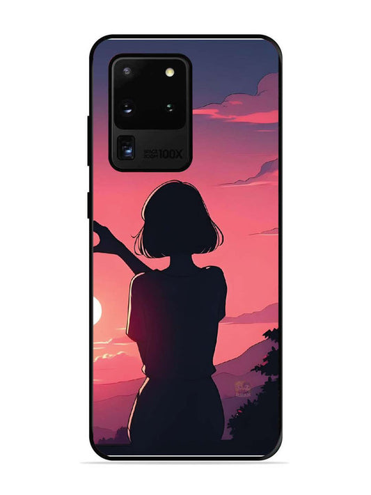 Samsung Galaxy S20 Ultra Love Heart with Hand Girl