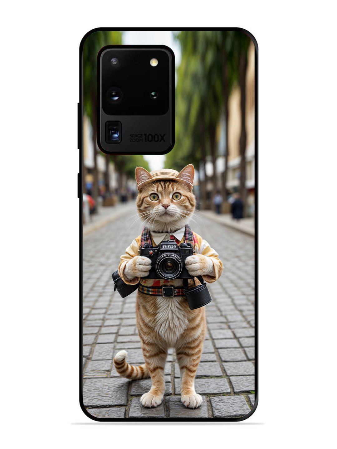 SAMSUNG GALAXY S20 ULTRA Cat as Cameraman