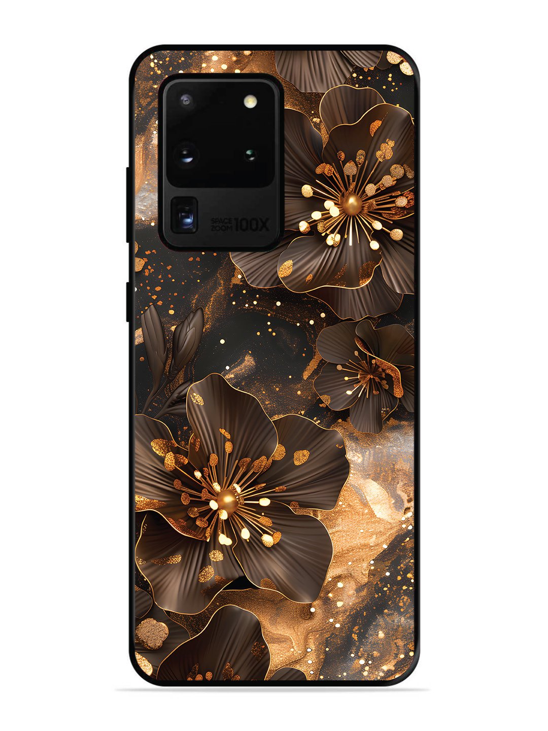 SAMSUNG GALAXY S20 ULTRA Golden Flowars