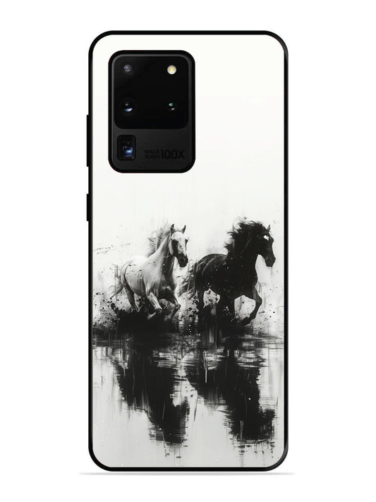 SAMSUNG GALAXY S20 ULTRA Black & White Horse