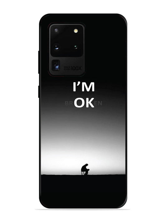 SAMSUNG GALAXY S20 ULTRA I'm Broken A man on Chair Alone