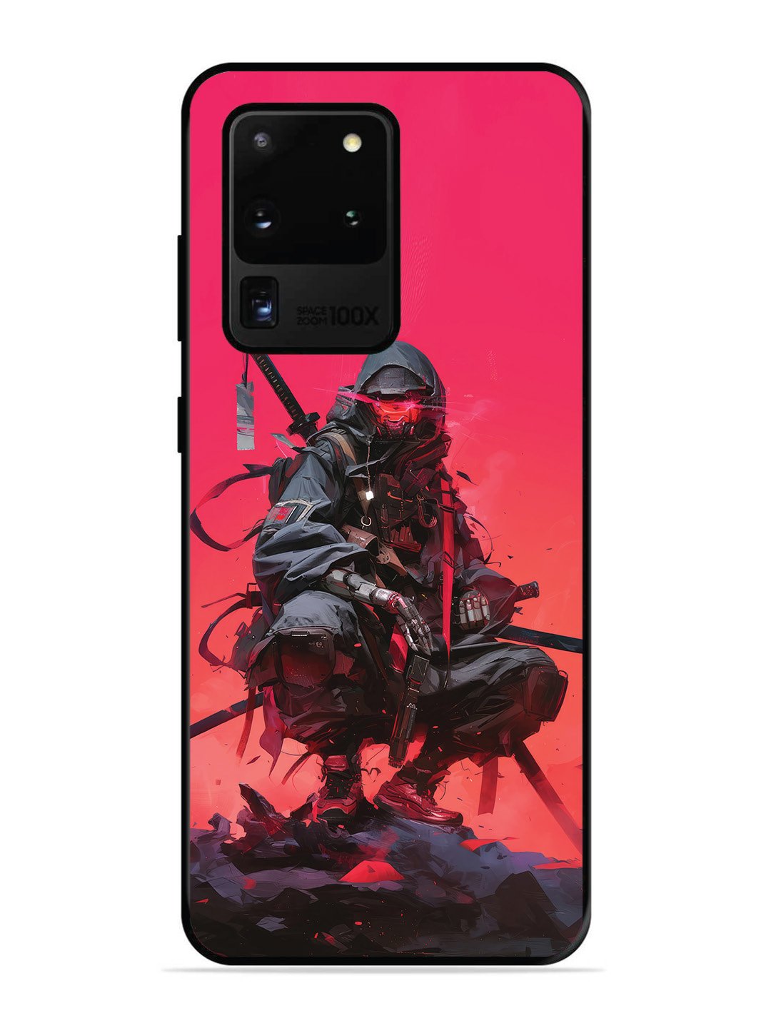 SAMSUNG GALAXY S20 ULTRA Cyberpunk Ninja Katana