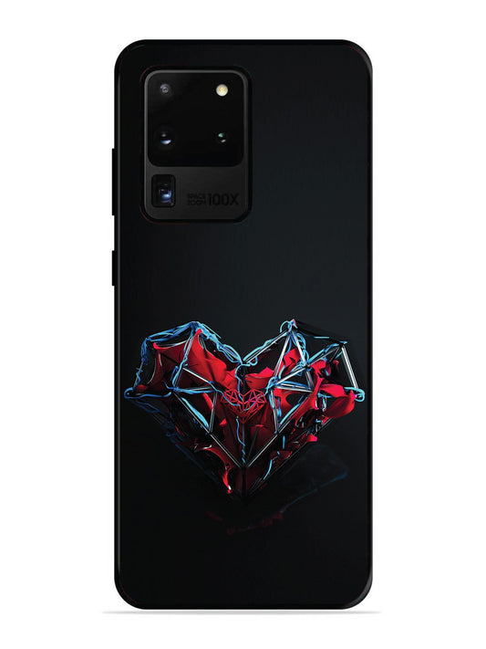 SAMSUNG GALAXY S20 ULTRA heart-abstract