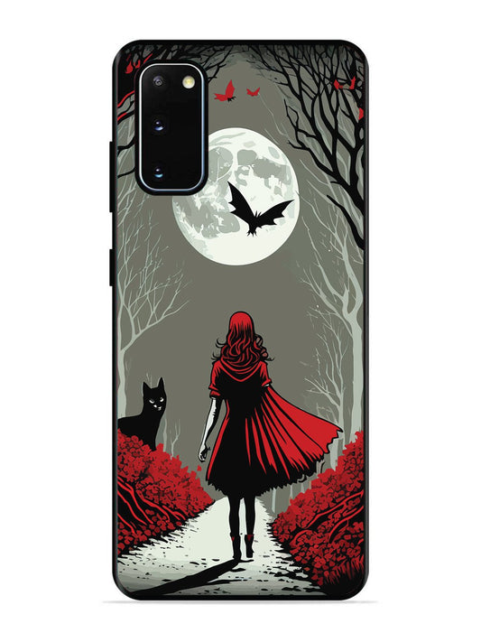 SAMSUNG GALAXY S20 Scarlet Girl in Red Forest