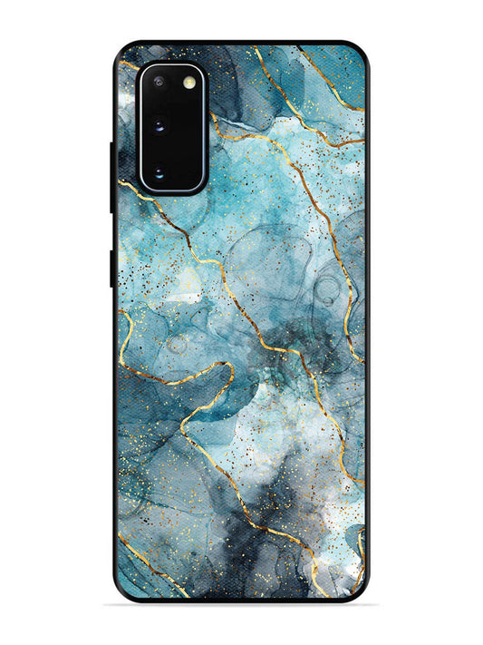 SAMSUNG GALAXY S20 Oceanic Golden Strip Marble