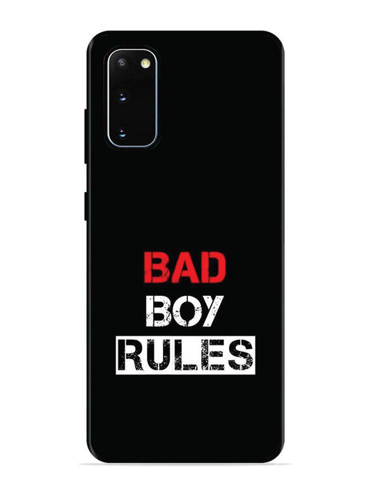 SAMSUNG GALAXY S20 Bad Boy Rules