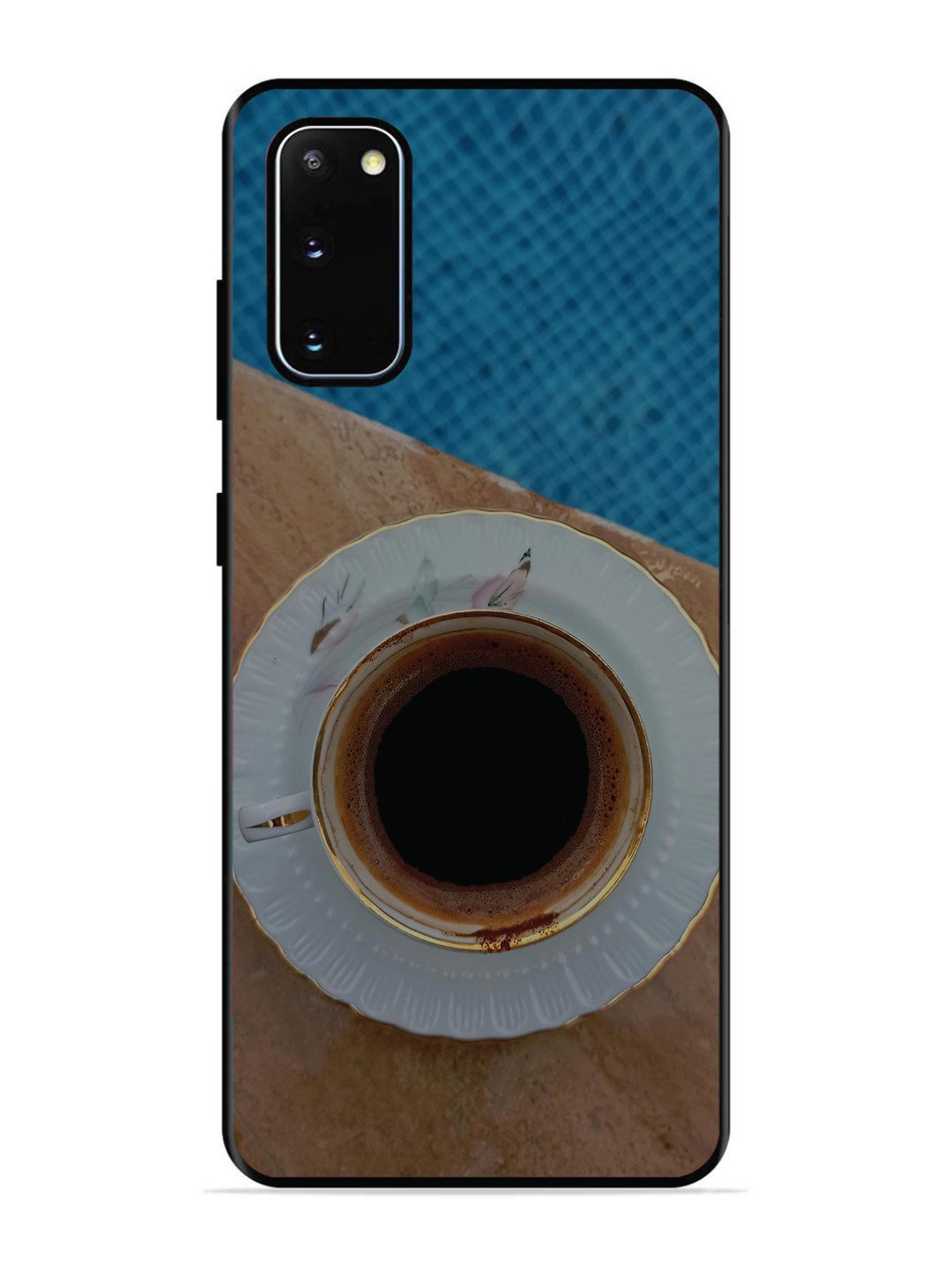 SAMSUNG GALAXY S20 Black Tea Cup Saucer