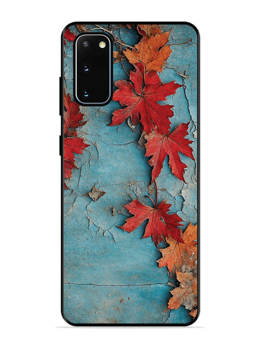 SAMSUNG GALAXY S20 Autumn Leafs Marble