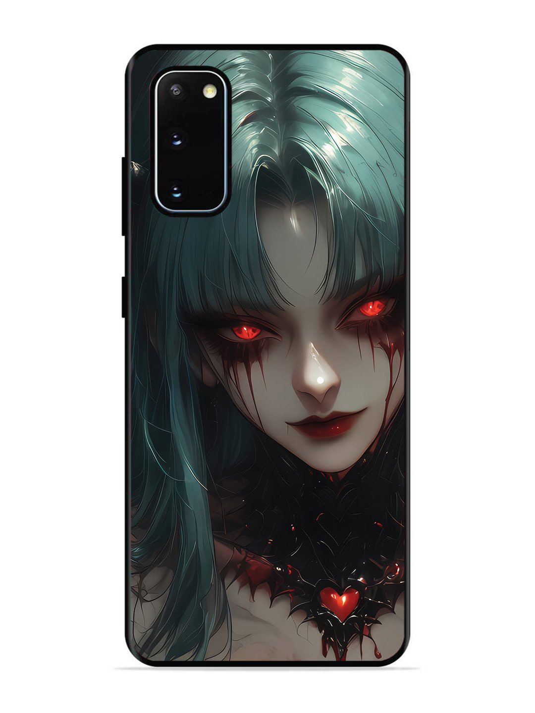 SAMSUNG GALAXY S20 succubus-demon-anime-girl-red-eyes