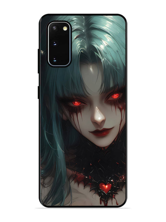 SAMSUNG GALAXY S20 succubus-demon-anime-girl-red-eyes